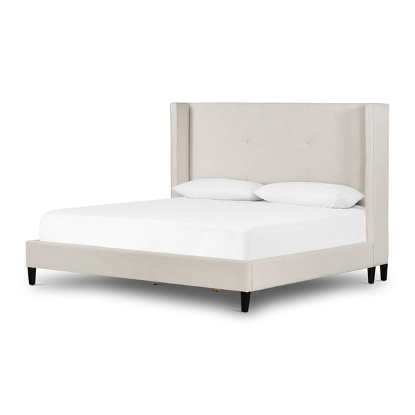 Madison Bed in Cambric Ivory