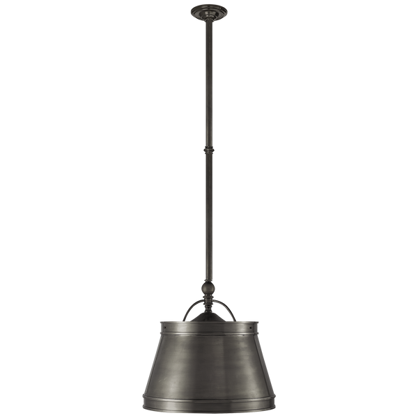 Sloane Single Shop Light in Bronze with Bronze Shade