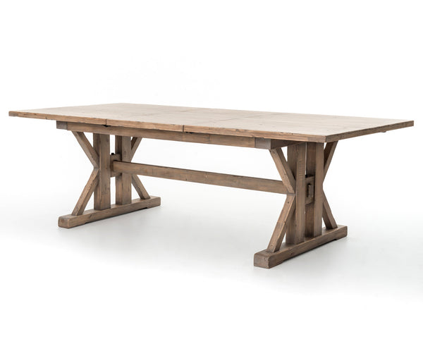 Tuscanspring Ext Dining Table In Sundried Wheat